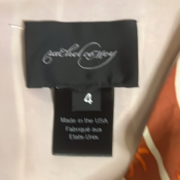 Anthropologie Silk Blend Rachel Comey Sleeveless Dress with Cute Crab Print Sz 4 - Picture 4 of 12